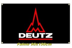 Deutz, combine tractor banner, mast flag flag agricultural machinery 90 x 150 cm