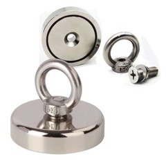 Neodymium Fishing Magnets Pulling Force Super Strong Round Rare Earth 400-1000LB