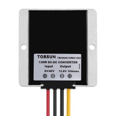 DC 8V-40V to DC 13.8V 10A Buck Boost Converter 138W Voltage Regulator Waterproof