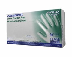 Adenna GLD268 Gold Latex Powder Free Gloves Extra Large – 90ct