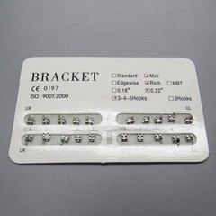 Orthodontic KIT Include Brackets Elastomeric Ligature Ties and 10 bag of Wires