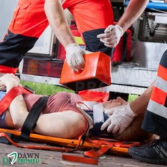 Emergency Spine Board Head Immobilizer Backboard For Rescue EMS / EMT Lifeguard