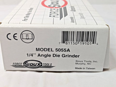 Sioux Tools 2 Piece 1/4″ STRGHT & Right Angle Die Grinder Set 5054A-5055A-OLD