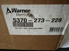 Warner Electric UM-180-2030 Gen2 UniModule Clutch / Brake 5370-273-228 30 ft-lb