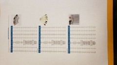 HIGHTBRUSH  1”MINIATURE WHEEL BRUSH .HARD BRISTLE 1/8” SHAFT 20 PER PACK