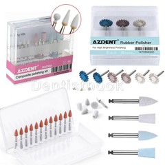 Dental Composite Polishing Kit RA HP Bur For Low-Speed Handpiece Contra Angle