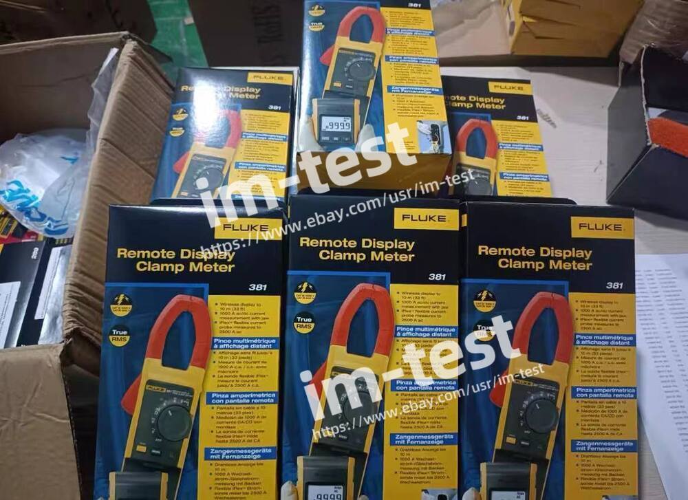 Fluke 381 Remote Display True-RMS AC/DC Clamp Meter with iFlex NEW