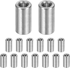 15PCS M6 304 Stainless Steel Spacers 5Mm ID X 10Mm OD X 6Mm L Metal Screw Stando