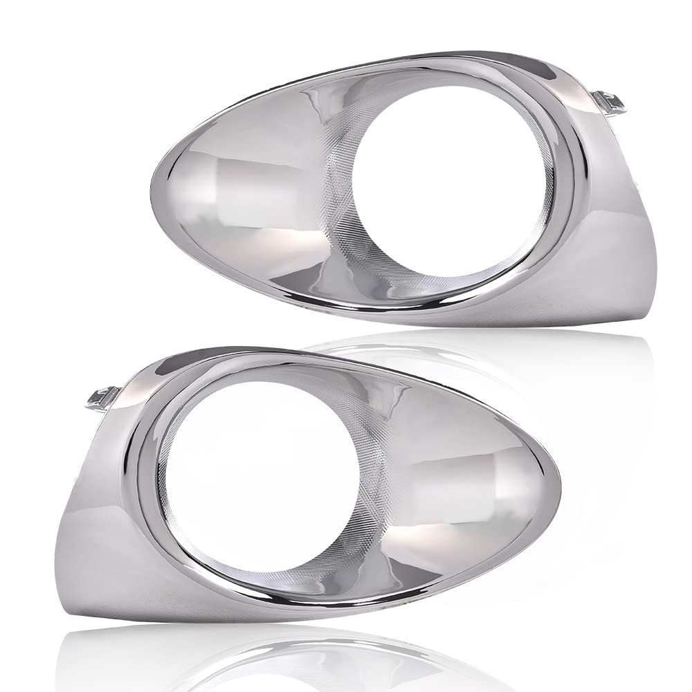 Fog Light Chrome Bezel Kit for RX350 RX450h 2013-2015 Base Model