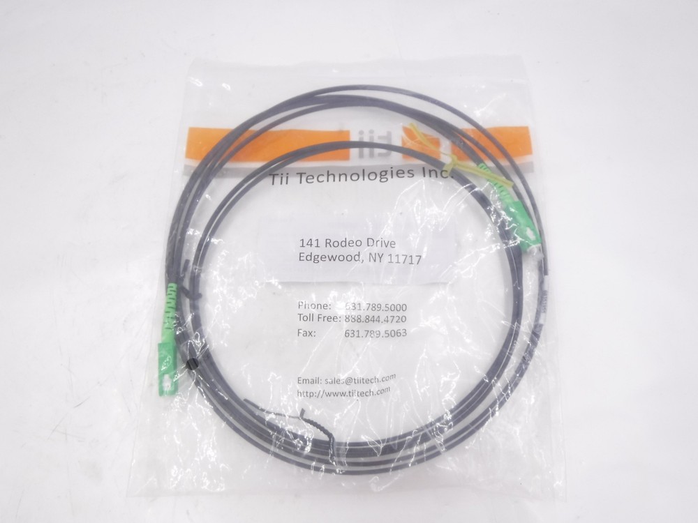 10’L Tii Technologies Simplex SM B3 Peelable MicroDrop Fiber Optic Cable Z1K9R8