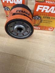2 Pack – FRAM Extra Guard PH3614, 10K Mile Change Interval Spin-On Oil Filter