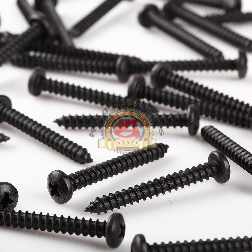 Phillips Pan Head Black Oxide Sheet Metal Screws #8 x 1-1/2″ 500