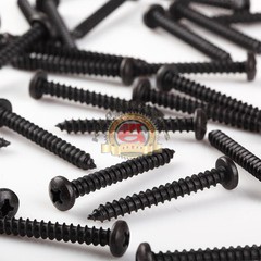 Phillips Pan Head Black Oxide Sheet Metal Screws #8 x 1-1/2″ 500