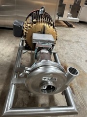 SPX 75 HP Stainless Sanitary Centrifugal Pump, Processing Machinery