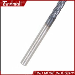 5 PCS 1/8″ 4 Flute 1-1/2″ Overall Length Ball Nose Carbide End Mill