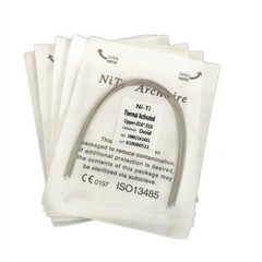 20Packs Dental Orthodontic Heat Thermal Activated Niti Rectangular Arch Wires