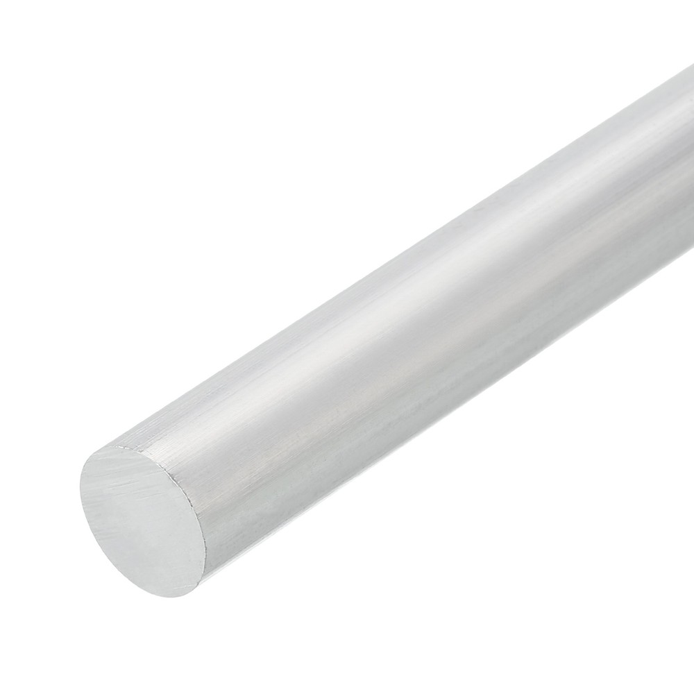 2Pcs 1″(25mm) Dia Round Aluminum Rod, 16″ Long 6061 Aluminum Round Bar Stock 15