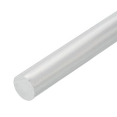2Pcs 1″(25mm) Dia Round Aluminum Rod, 16″ Long 6061 Aluminum Round Bar Stock 15