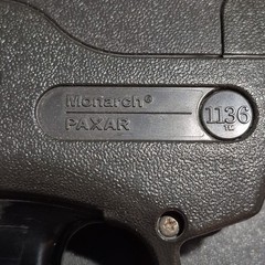 Monarch Paxar 1136 Price/Date Tag Label Maker Tagger Gun w/Red Labels – USA Made
