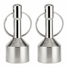 2pcs Gold Silver Jewelry Precious Metal Rare Earth Magnet Testers Testing Tools