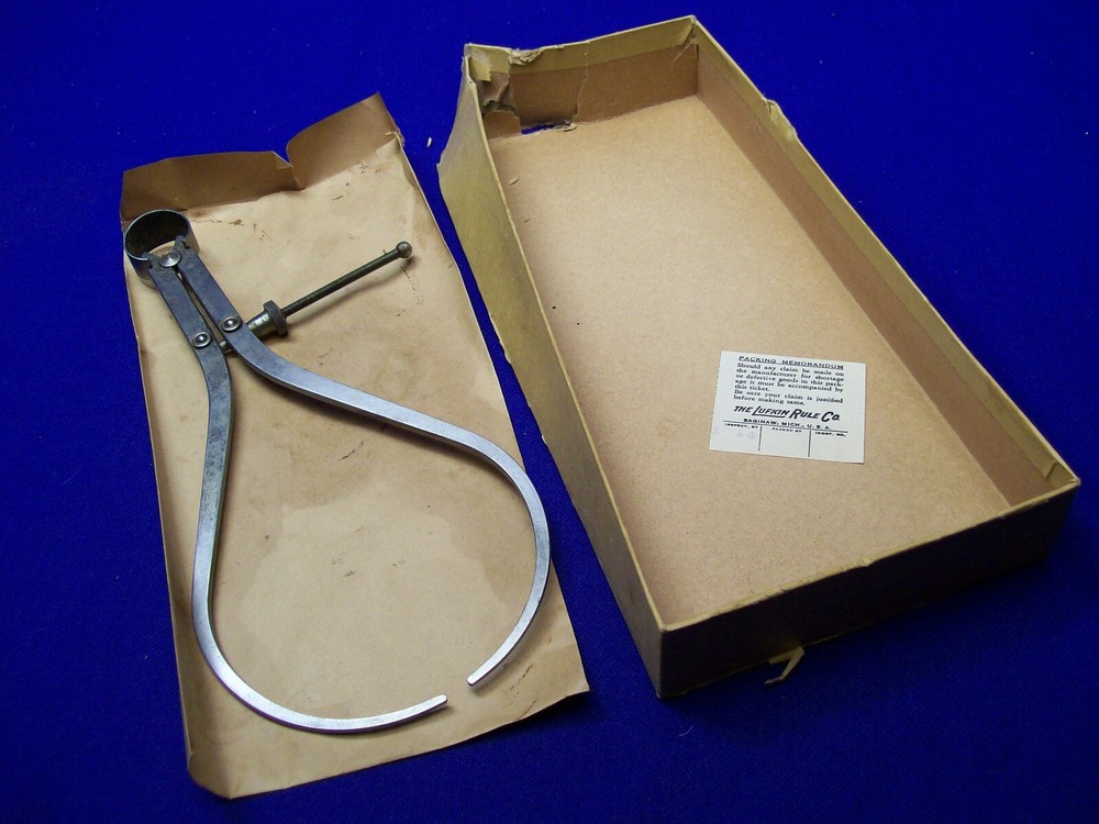 Excellent Lufkin 10 in. Outside Spring Calipers 11″ Tall 10″ Dia. Max Flat Leg
