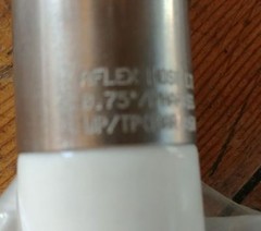 Aflex Hose SANITECH 12-PHA-96in-03-03 030356-96 3/4 Teflon SS 60/90 BAR 800+ PSI