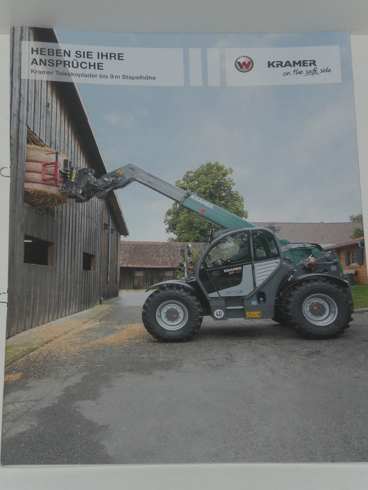 Kramer Telehandler up to 9 m Stack Height Brochure from 02/2021 (10046)