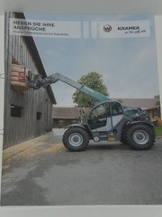 Kramer Telehandler up to 9 m Stack Height Brochure from 02/2021 (10046)