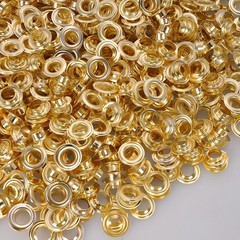 Yescom 1000 pcs 1/2″ Grommet Kit 12mm Size #4 Eyelets and Washers Brass YES0383