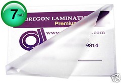 500 Hot 7 Mil 12×18 Menu Laminating Pouches 12 x 18 Clear for 11 x 17 Sheets