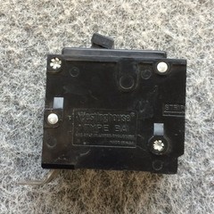 Siemens B220 Circuit Breaker 20A 2Pole 120/240VAC 10KAIC Bolt On Panel Mount