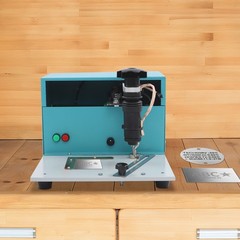 Electric Marking Machine Desktop Dot Peen Nameplate Tags Label Marking Engraver
