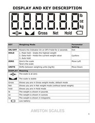 NEW DIGITAL SCALE DISPLAY HEAD MONITOR LOAD CELL TRUCK FLOOR ANIMAL WEIGHING BOX