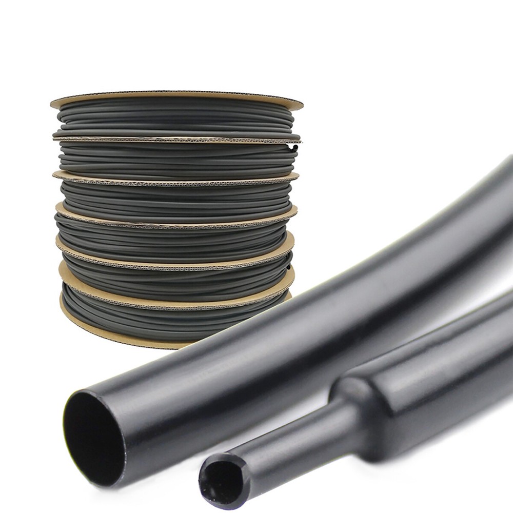 2:1 3:1 4:1 Heat Shrink Tubing Cable Insulation Sleeve Heatshrink Shrinkable BK