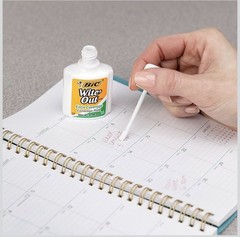 BIC Wite-Out Extra Coverage Correction Fluid 20mL White 12 Pack New