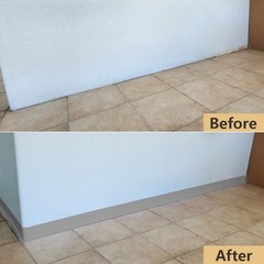 Lifronkit Flexible Baseboard Molding Trim Peel And Stick Rubber Baseboard Trim