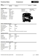 SC18G R134a Refrigeration Compressor 6291 BTU 115V 1/2+HP for True 938956 955148