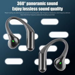 155 Language Translator Earbuds Wireless Bluetooth 5.3 Headphones Air Conduction