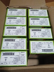 Lot of 90 Leviton CR15 15 AMP Duplex Receptacle/Outlet, COMMERCIAL GRADE, Brown