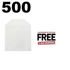 500 CPP Clear Plastic Sleeve with Flap – Fits Blu-ray Case Artwork Only 2-3 DAYS