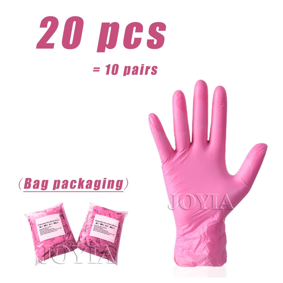 Disposable Gloves XS Latex Powder Free Nitrile Vinyl Glove Extra Small Hands for