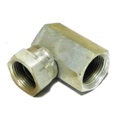 S.110504 ADAPTER FEMALE 90 ELBOW SVL Fits Massey Ferguson