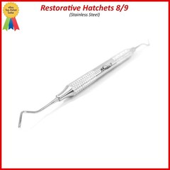 Restorative Enamel Hatchet 8/9 Double Ended German Quality Dental Instrument