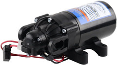 EF2200-QA-BOX 2.2GPM 12V Diaphragm Pump-Quick Attach Port, Black