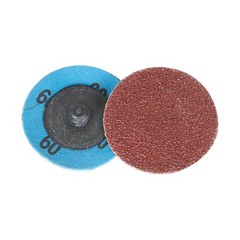 51 Pcs 2 Inch 36/60/80/120/240 Grit Roll Lock Die Grinder Change Sanding Discs