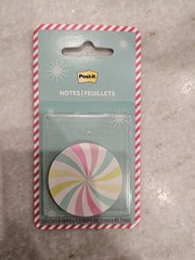 Jingle Notes Candy Sticky Note pad LOT OF 5, 50 Sheets Each