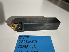 valenite LTMR-16 indexible carbide lathe toolholder 5”OAL 1”Shank Turning Thread
