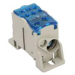 160A 6-250 AWG Power Junction Distribution Terminal Block DIN Rail Pack Of 10