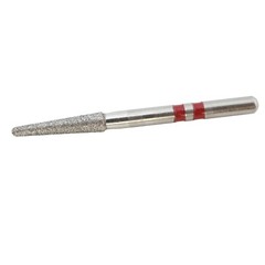 Diamond Bur Zirconia Cutting Friction Grip Round End Taper Fine Grit Z856/018F