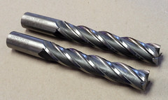 3/4″ X 3/4″ X 4″ HANITA 1125 HSS END MILL LEAD 4.081, 4FL 6-1/4″ OAL | LOT OF 2